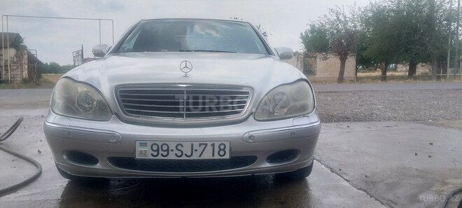 Mercedes S 320 2002, 270,000 km - 3.2 л - Ağcabədi