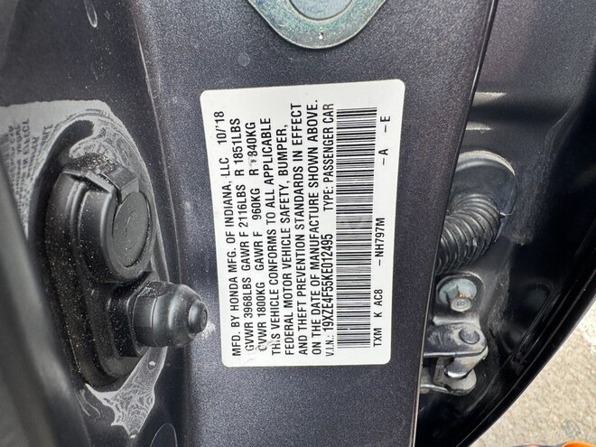 Honda Insight 2019, 119,000 km - 1.5 l - Bakı