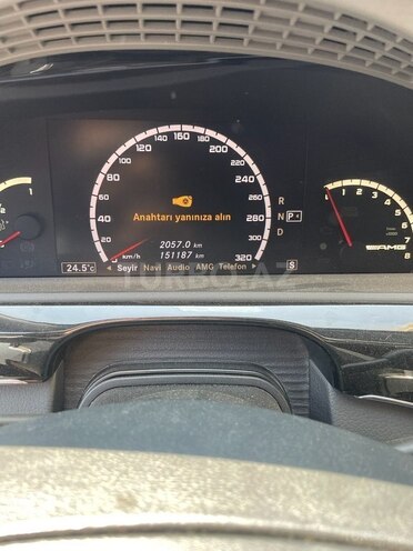 Mercedes S 63 AMG 2007, 151,000 km - 6.2 l - Bakı