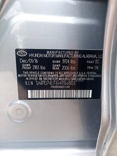 Hyundai Elantra 2016, 132,000 km - 2.0 л - Gəncə