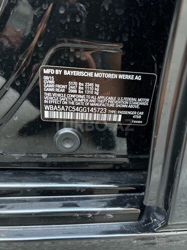 BMW 528 2015, 273,000 km - 2.0 l - Bakı