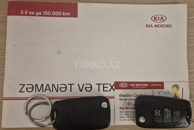 Kia Rio 2012, 133,000 km - 1.4 л - Bakı