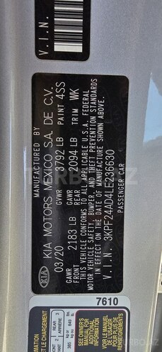 Kia Forte 2020, 75,452 km - 2.0 l - Bakı