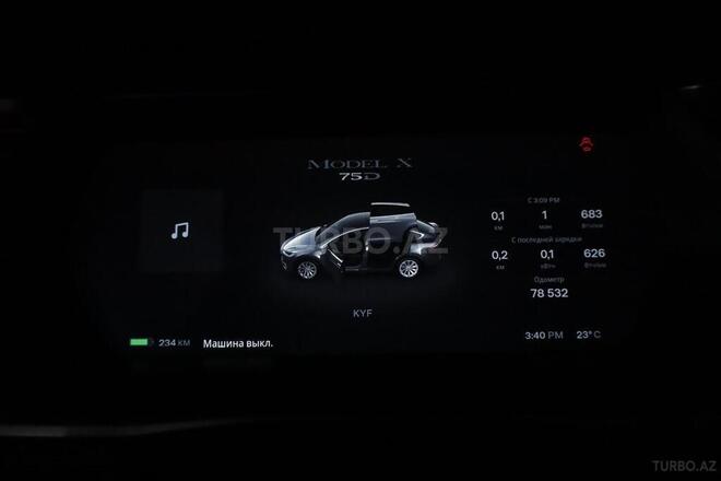Tesla Model X 2017, 80,000 km - 0.0 л - Bakı