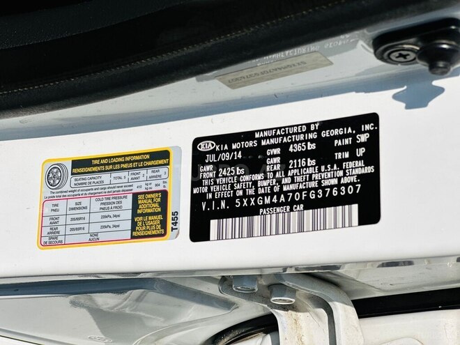 Kia Optima 2015, 127,782 km - 2.4 l - Bakı