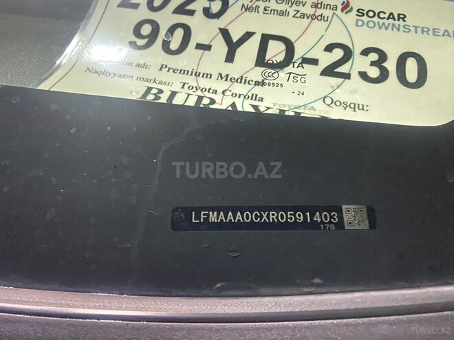Toyota Corolla 2024, 19,000 km - 1.8 l - Bakı