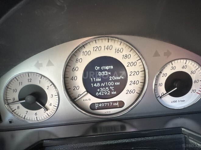Mercedes E 280 2007, 250,000 km - 3.0 l - Şəmkir