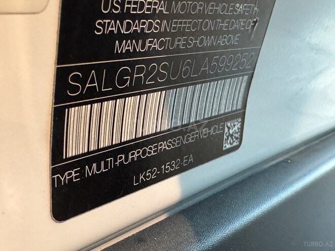 Land Rover Range Rover 2020, 74,000 km - 3.0 l - Bakı
