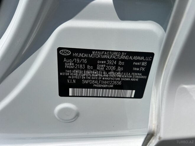 Hyundai Elantra 2016, 124,943 km - 2.0 л - Bakı