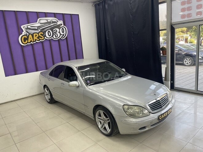 Mercedes S 320 2001, 338,000 km - 3.2 l - Sumqayıt