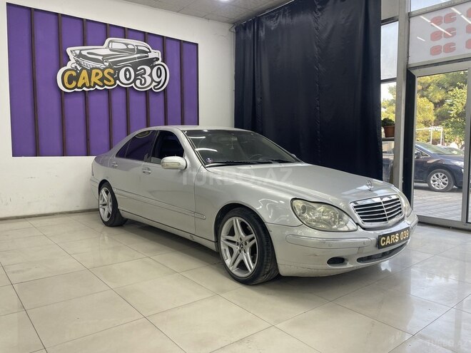 Mercedes S 320 2001, 338,000 km - 3.2 l - Sumqayıt