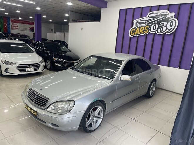 Mercedes S 320 2001, 338,000 km - 3.2 l - Sumqayıt