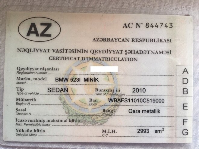 BMW 530 2010, 333,000 km - 3.0 l - Bakı