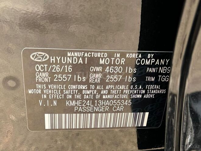 Hyundai Sonata 2016, 129,307 km - 2.0 l - Bakı