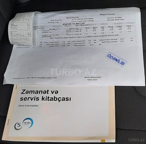 Hyundai Elantra 2023, 27,000 km - 1.6 l - Bakı