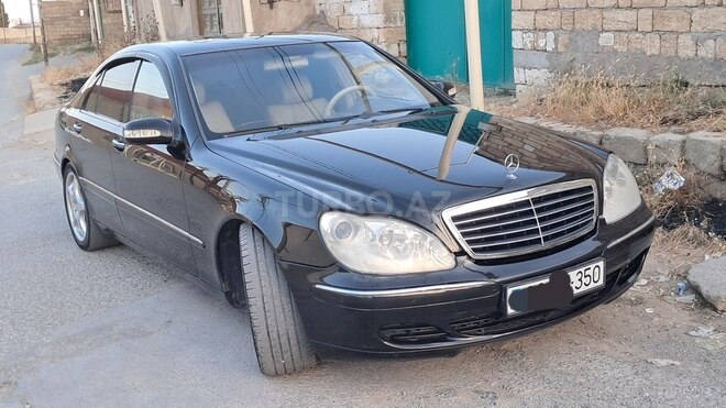 Mercedes S 350 2003, 271,000 km - 3.7 l - Bakı