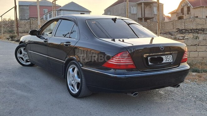 Mercedes S 350 2003, 271,000 km - 3.7 l - Bakı