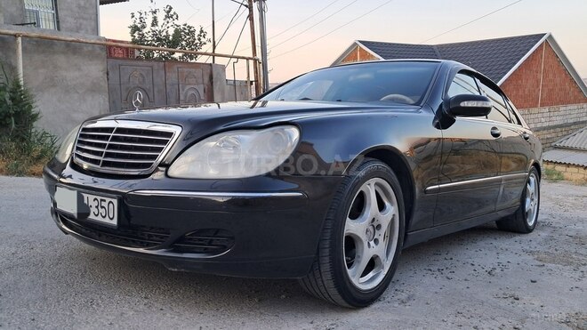 Mercedes S 350 2003, 271,000 km - 3.7 l - Bakı