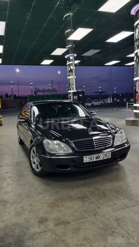 Mercedes S 320 2001, 640,000 km - 3.2 l - Bakı