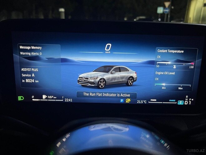 Mercedes C 300 4MATIC 2023, 14,000 km - 2.0 л - Bakı