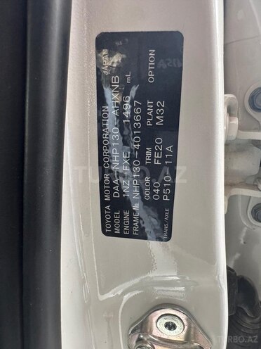 Toyota Vitz 2019, 65,188 km - 1.5 l - Bakı