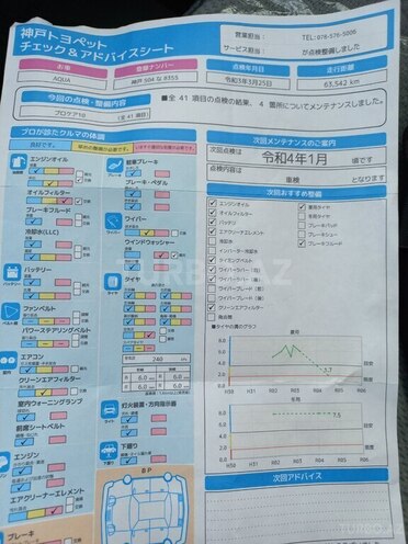 Toyota Aqua 2019, 65,303 km - 1.5 л - Bakı