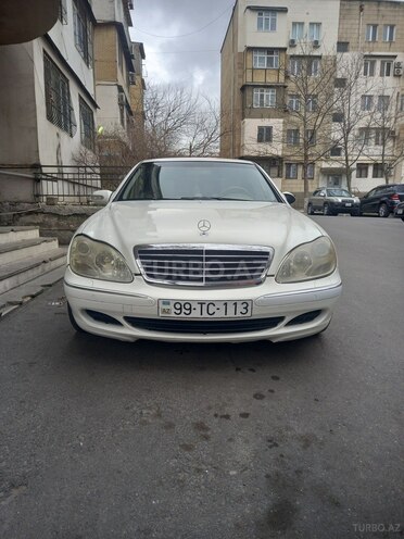 Mercedes S 350 2003, 219,000 km - 3.7 l - Bakı