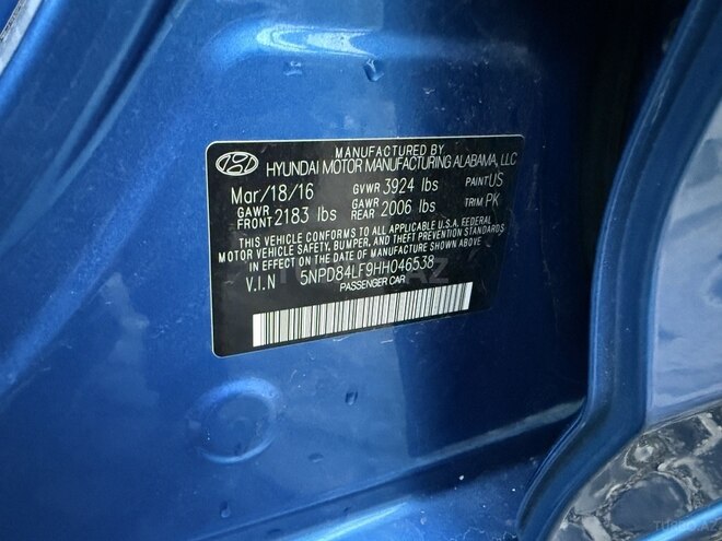 Hyundai Elantra 2016, 61,076 km - 2.0 l - Bakı