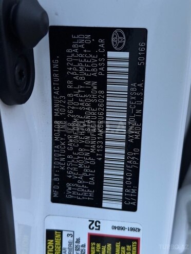 Toyota Camry 2023, 23,800 km - 2.5 l - Bakı