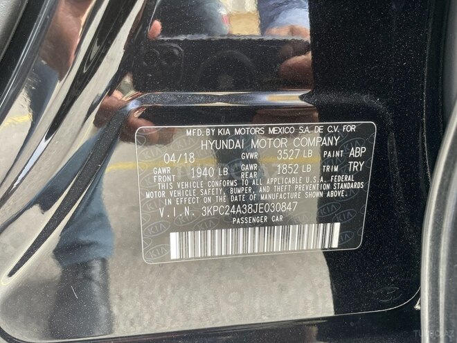 Hyundai Accent 2018, 82,300 km - 1.6 л - Bakı