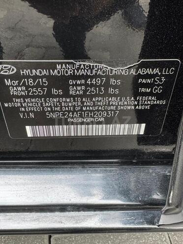 Hyundai Sonata 2016, 94,951 km - 2.4 l - Bakı