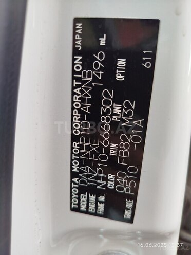 Toyota Aqua 2017, 92,972 km - 1.5 l - Bakı