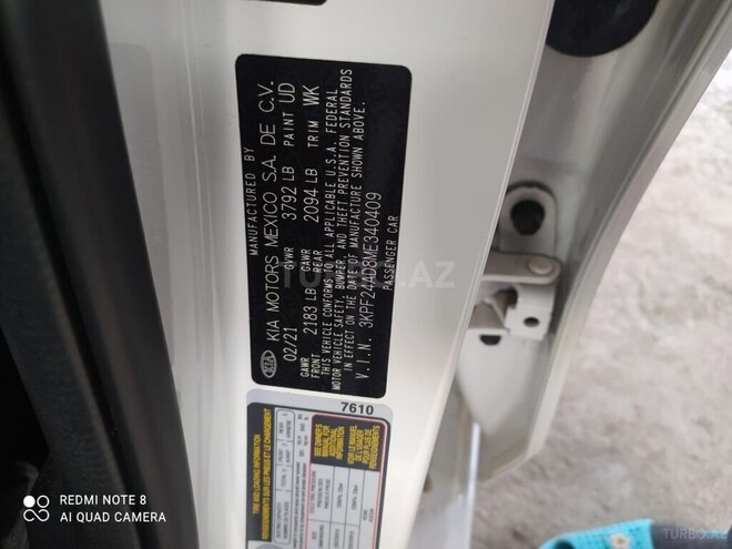 Kia Forte 2021, 108,000 km - 2.0 л - Bakı