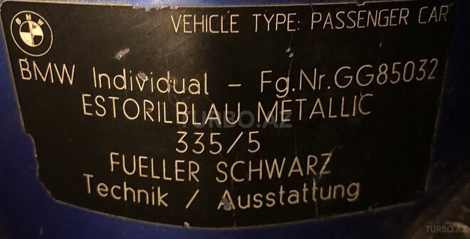 BMW 540 1998, 286,584 km - 4.4 l - Bakı