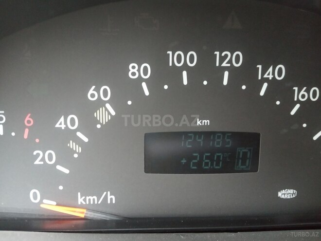 Mercedes A 160 2001, 124,000 km - 1.6 l - Bakı