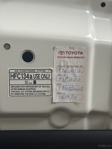 Toyota Land Cruiser Prado 2012, 139,000 km - 2.7 l - Bakı