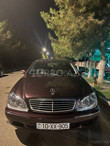 Mercedes S 320 2001, 312,000 km - 3.2 л - Bakı