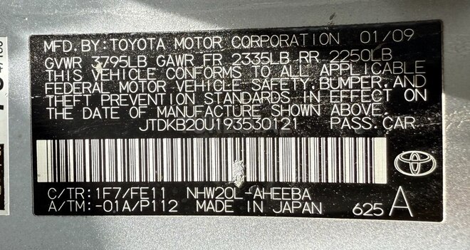 Toyota Prius 2009, 183,200 km - 1.5 л - Bakı