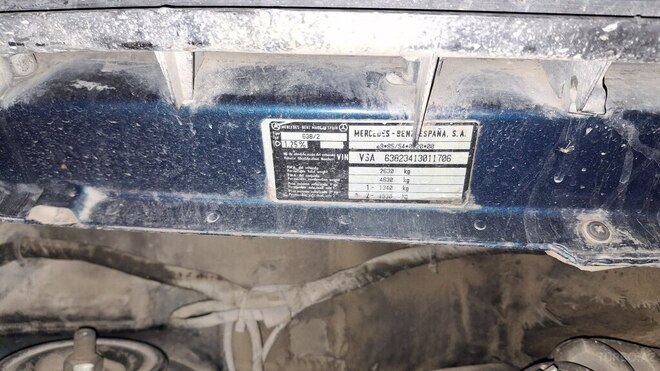 Mercedes Vito 1996, 550,000 km - 2.3 l - İsmayıllı