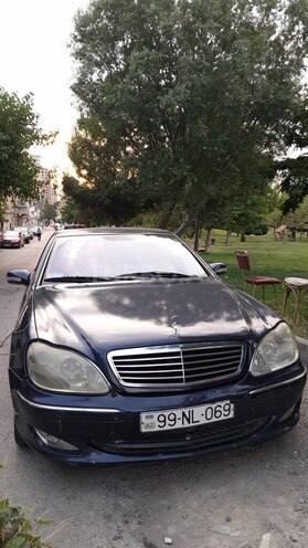 Mercedes S 320 2000, 400,000 km - 3.2 l - Bakı
