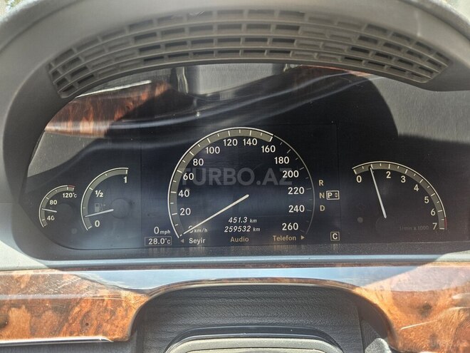 Mercedes S 350 2007, 259,000 km - 3.5 l - Bakı