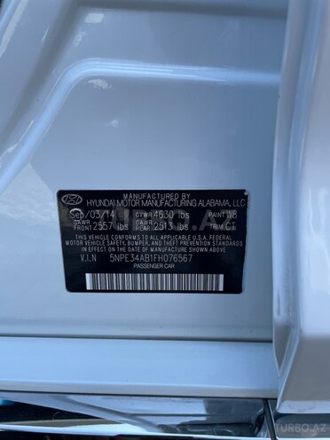 Hyundai Sonata 2014, 87,115 km - 2.0 l - Bakı
