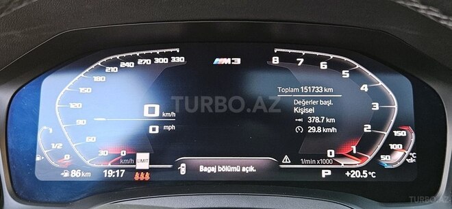 BMW 330 2019, 152,000 km - 2.0 l - Bakı