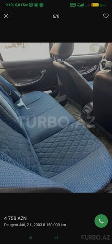 Peugeot 406 2003, 999,999 km - 2.0 l - Bərdə