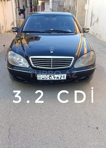 Mercedes S 320 2001, 500,000 km - 3.2 l - Bakı
