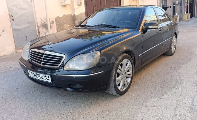 Mercedes S 320 2001, 500,000 km - 3.2 l - Bakı