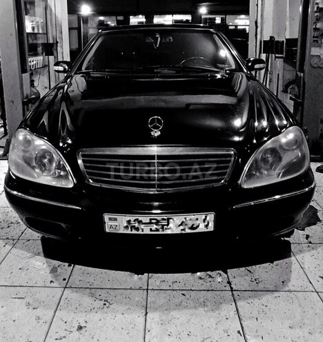 Mercedes S 320 2001, 500,000 km - 3.2 l - Bakı