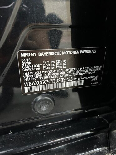 BMW 528 2013, 172,000 km - 2.0 l - Gəncə
