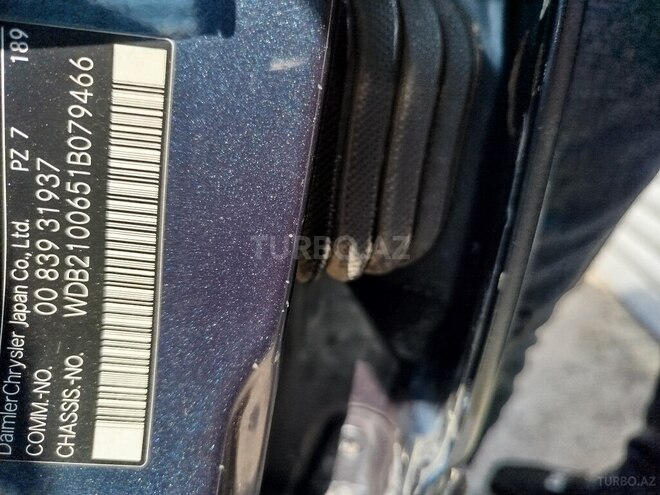 Mercedes E 320 2000, 299,900 km - 3.2 l - Bakı