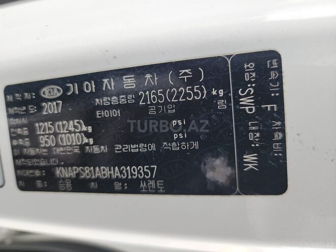 Kia Sorento 2017, 144,000 km - 2.0 l - Bakı